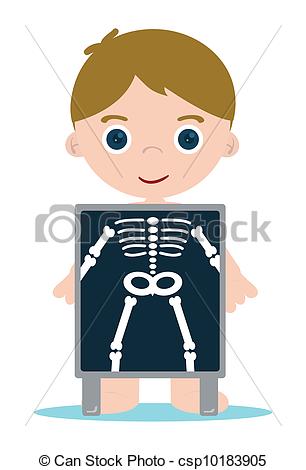 Boy Taking An X Ray