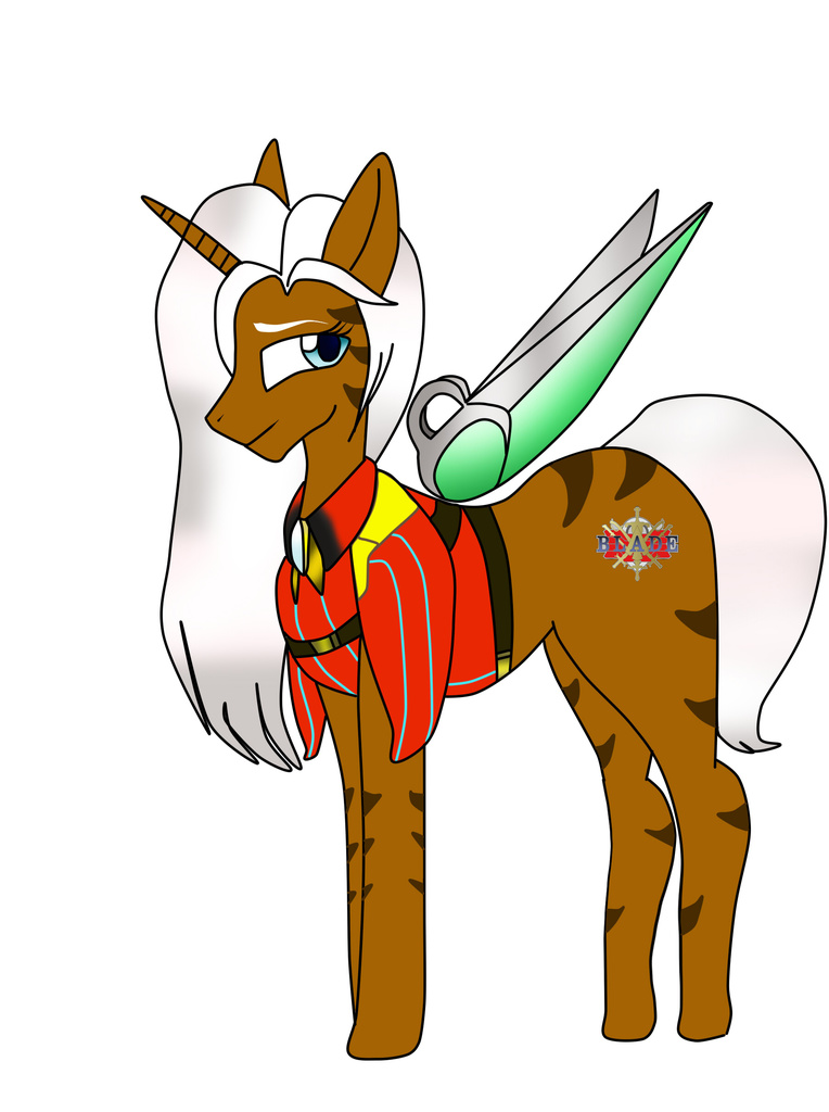 #1050151 - artist:odiz, elma, ponified, safe, xenoblade chronicles x -  Derpibooru - My Little Pony: Friendship is Magic Imageboard