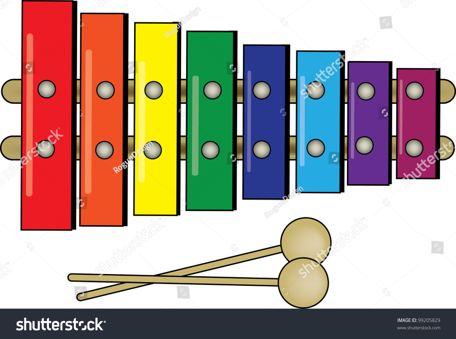 Clipart Of Xylophone Clip Art - Xylophone Clipart