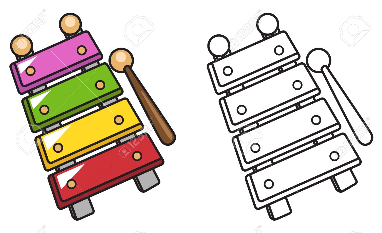 Clipart Of Xylophone Clip Art