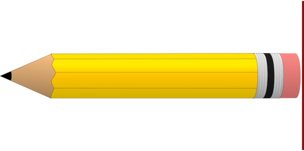 Yellow 2 Pencil Clip Art At Clker Com Vector Clip Art Online