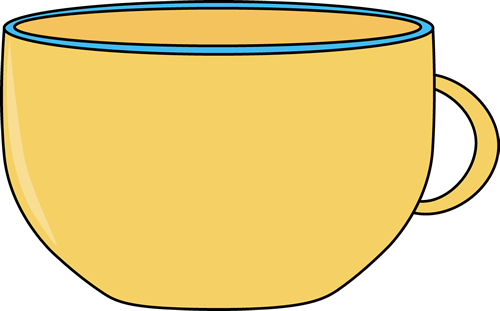Yellow Cup - Clipart Cup