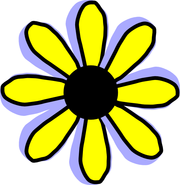 Yellow Flower Clipart | Cool Eyecatching tatoos
