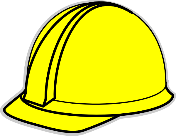 Yellow Hard Hat Clip Art At C - Construction Hat Clip Art