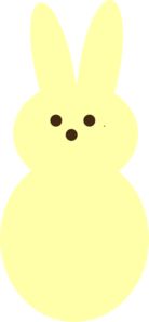 Yellow Peep clip art