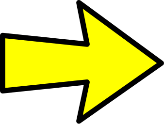 Yellow Right Signs Symbol .