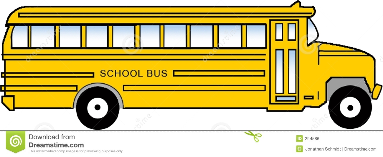 Yellow School Bus Designed In Photoshop Can Be Utilized For Any School