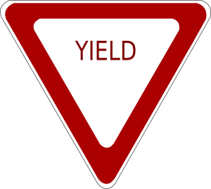yield clipart