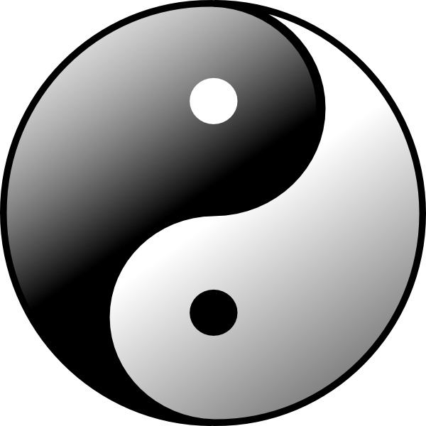 yin yang symbol ...