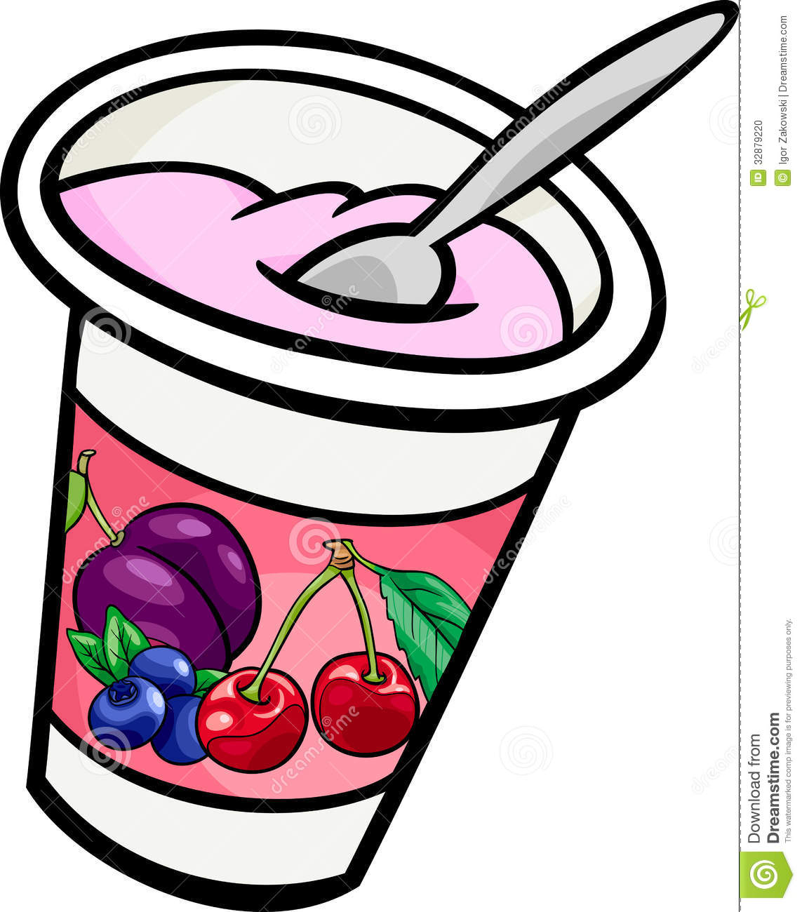 Yogurt Clipart Black And White Clipart Panda Free Clipart Images