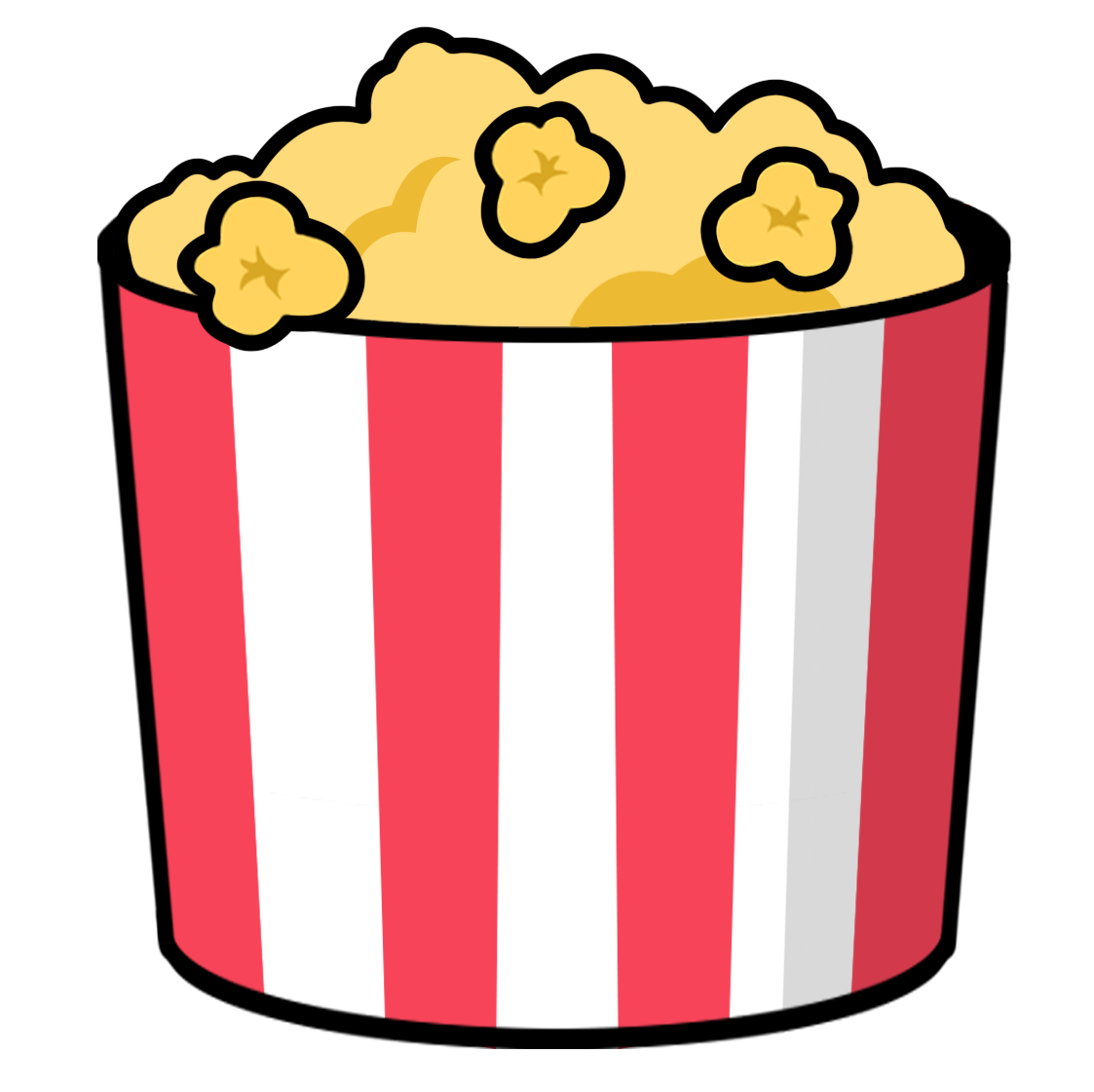 You can use cartoon popcorn clip art on your movie projects, school projects, blogs, e-books, etc. Use this clip art for personal or commercial purposes.