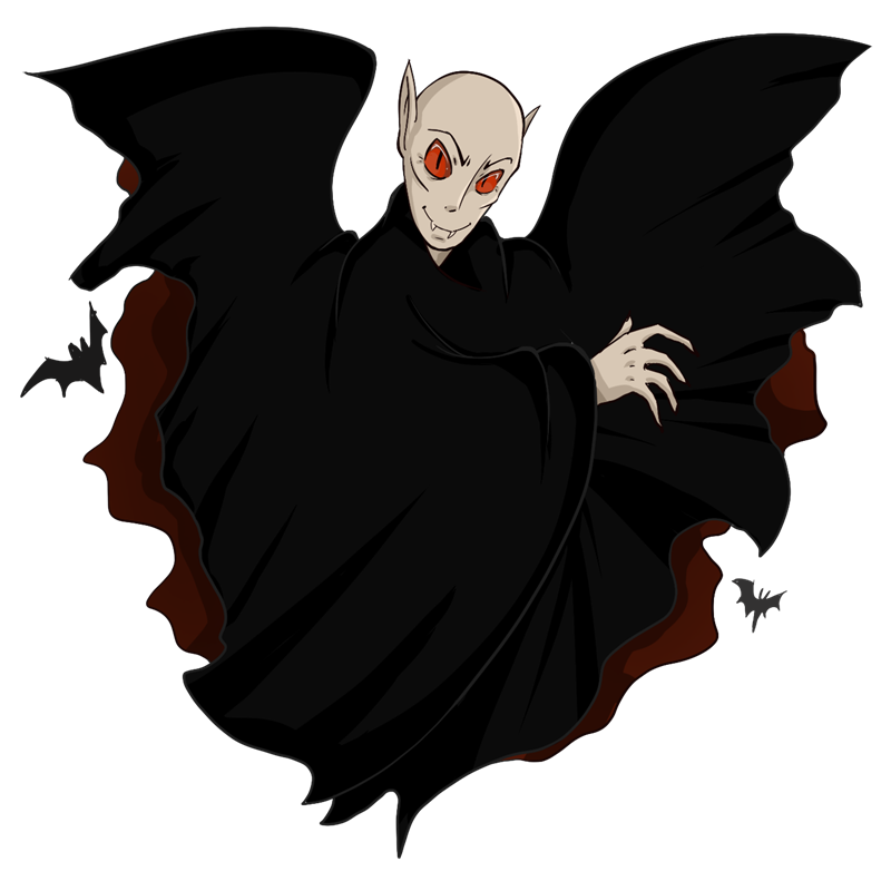 You can use this evil looking Count Dracula clip art on your Halloween projects, videos, game projects, websites and blogs, book illustrations, etc.