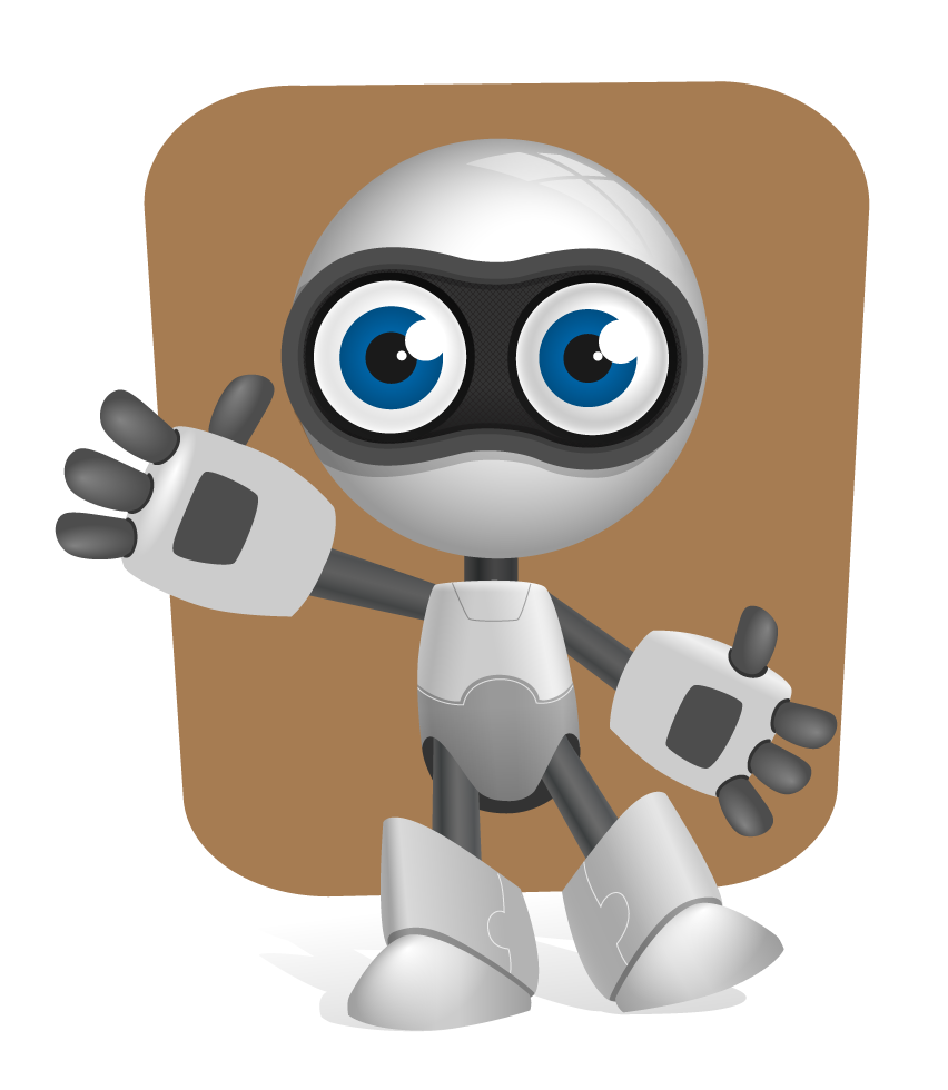 You can use this friendly rob - Robot Clip Art