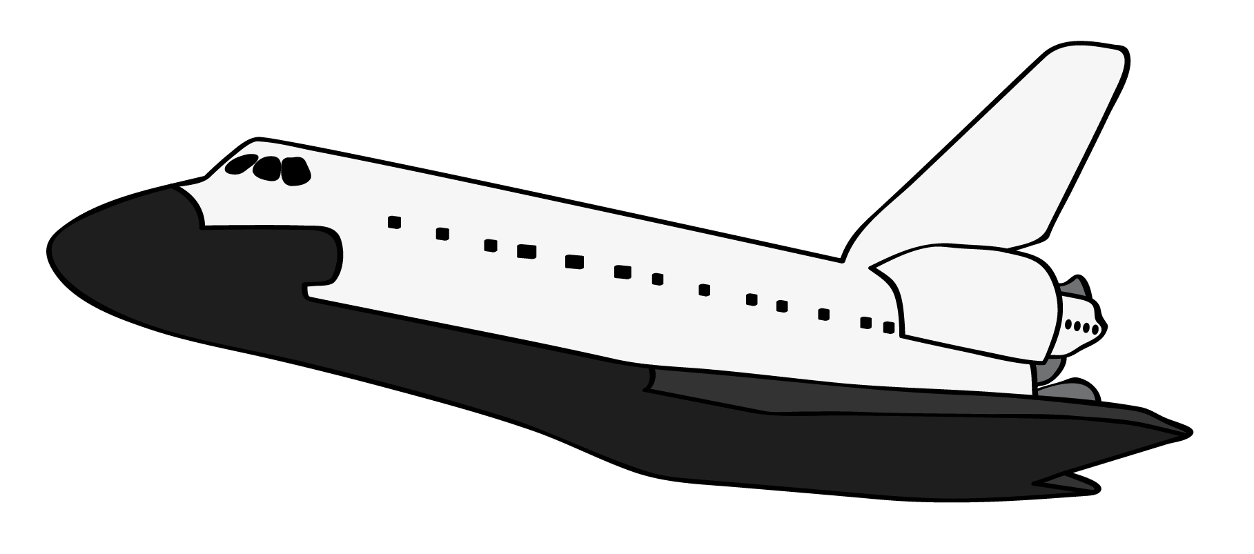 Space Clipart. Space Shuttle 