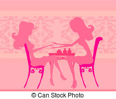 ... Young lady doing manicure - Manicure Clip Art