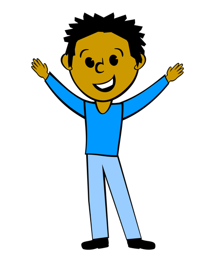 Young person clipart kid - Clipart Person
