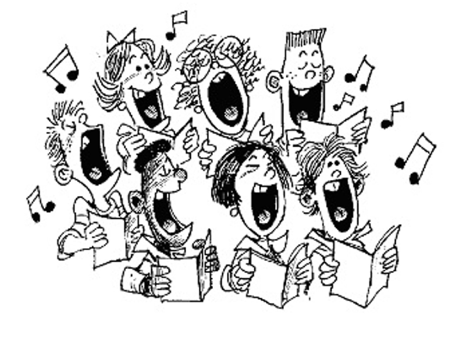 Choir Singing Clip Art This N