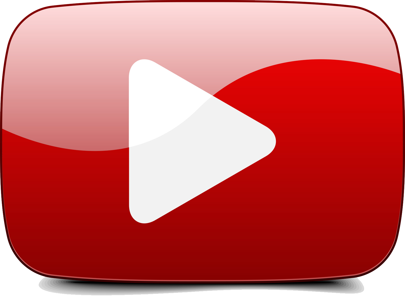 YouTube Play Button PNG Photo - YouTube Clipart