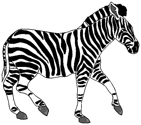 zebra clipart  - Clip Art Zebra