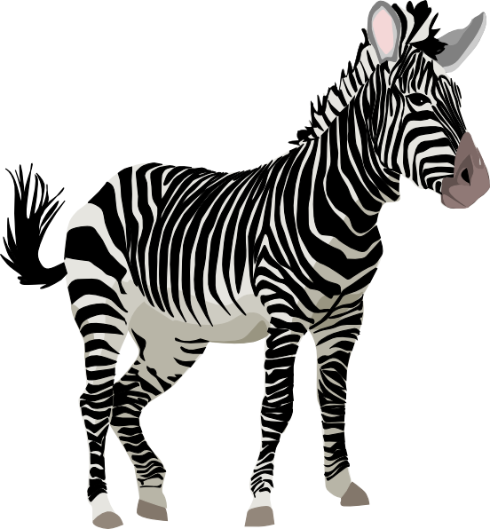 zebra clipart - Zebra Clip Art
