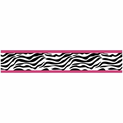 Zebra Print Border: Clip Art,