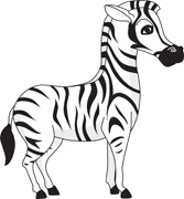 Zebra Size: 90 Kb - Clip Art Zebra