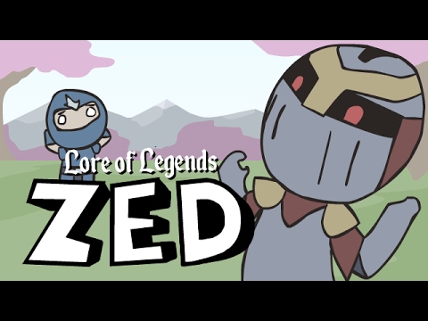 Zed The Master Of Shadows Clipart legends