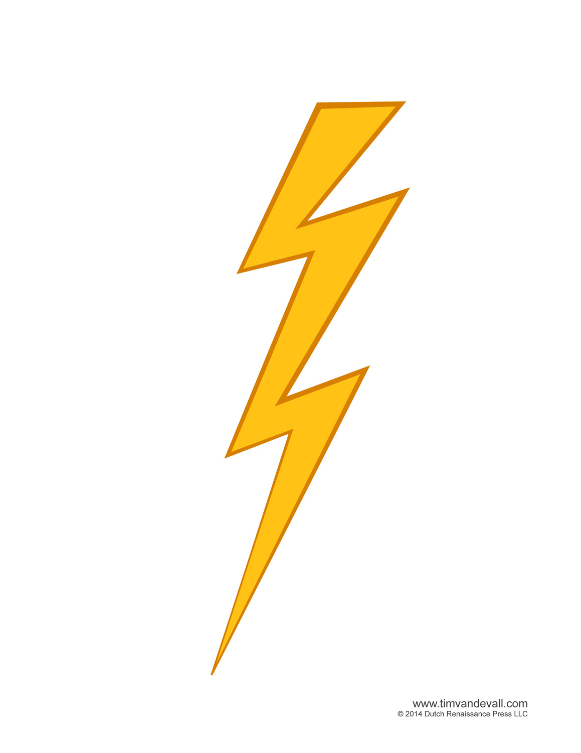 Zeus lightning bolt clipart - Lightening Bolt Clipart