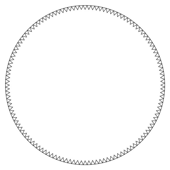 Red circle clip art vector .