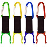 ZITRADES 4pcs/lot Convenient Carrying Alloy Water Bottle Holder Carabiner Hook Buckle by ZITRADES