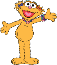 Zoe 04. Misc. Sesame Street C - Sesame Street Clipart