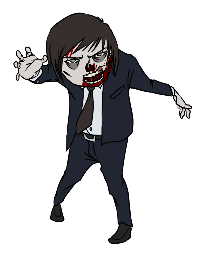 Zombie clip art vector zombie graphics image. Free Zombie Clipart