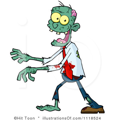 Zombie Clipart Illustration - Zombie Clipart Free