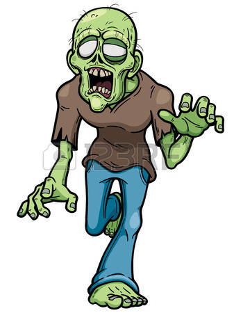 ZOMBIE: illustration of Cartoon zombie Illustration