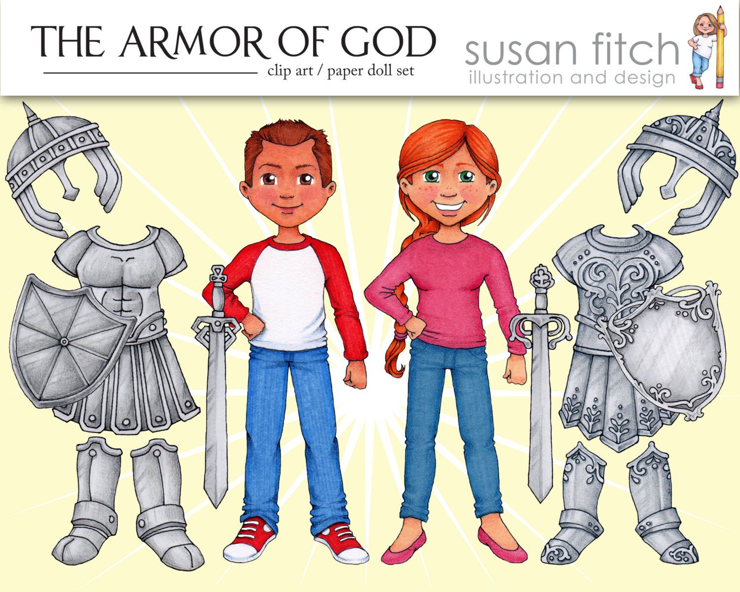 Whole Armor Of God Clipart Google Search Armor Of God Vbs Clip Art | My ...
