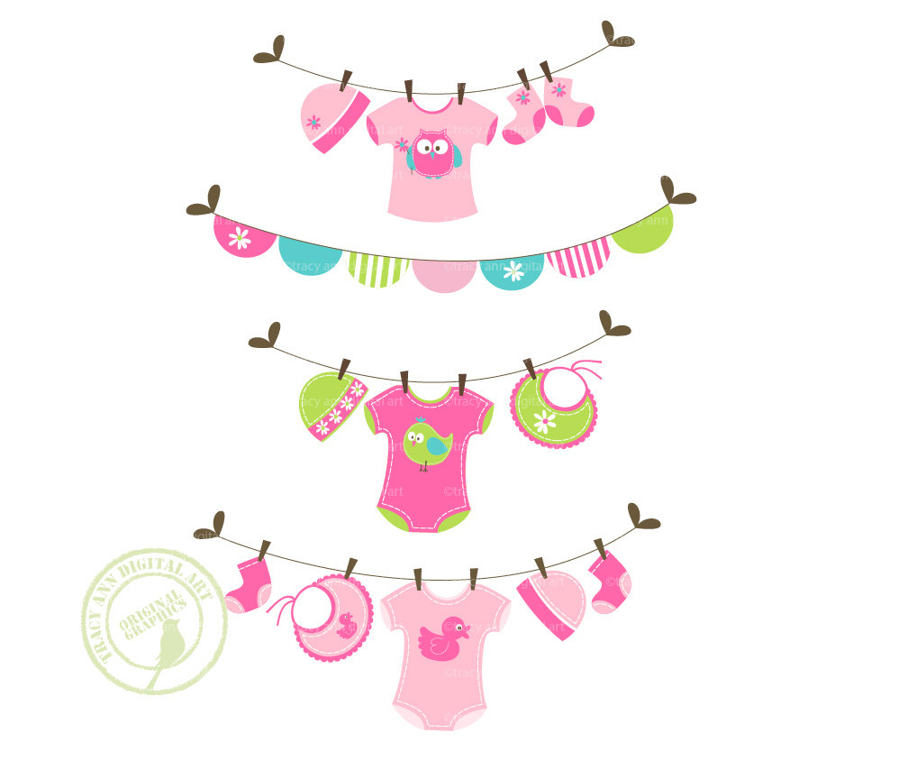  - Baby Clothes Clipart