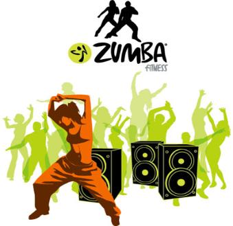 zumba dancer clipart